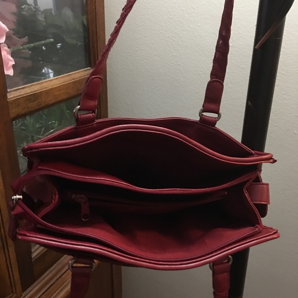DARK RED POCKETBOOK - Picture 4 of 5